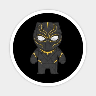 Kawaii Killmonger (Golden Jaguar) Magnet